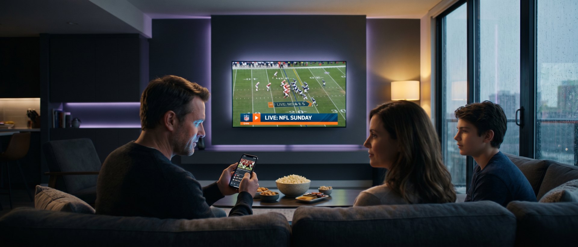 Best IPTV service USA 2026 — 59,000 channels, 4K HDR, NFL Sunday Ticket equivalent, native Fire TV and Apple TV apps from $140 per year