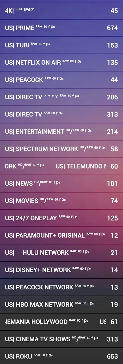 USA Entertainment + Streaming — DirecTV, Prime, Tubi, Netflix, 4K UHD — 3,300+ channels